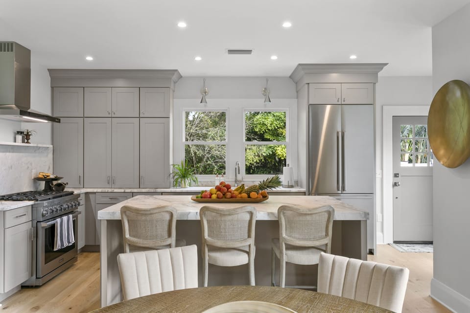 View into Kitchen from Dining Room