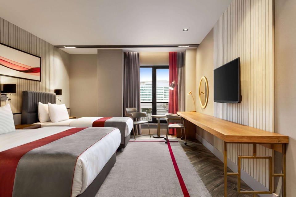 Premium bedding, minibar, in-room safe, desk