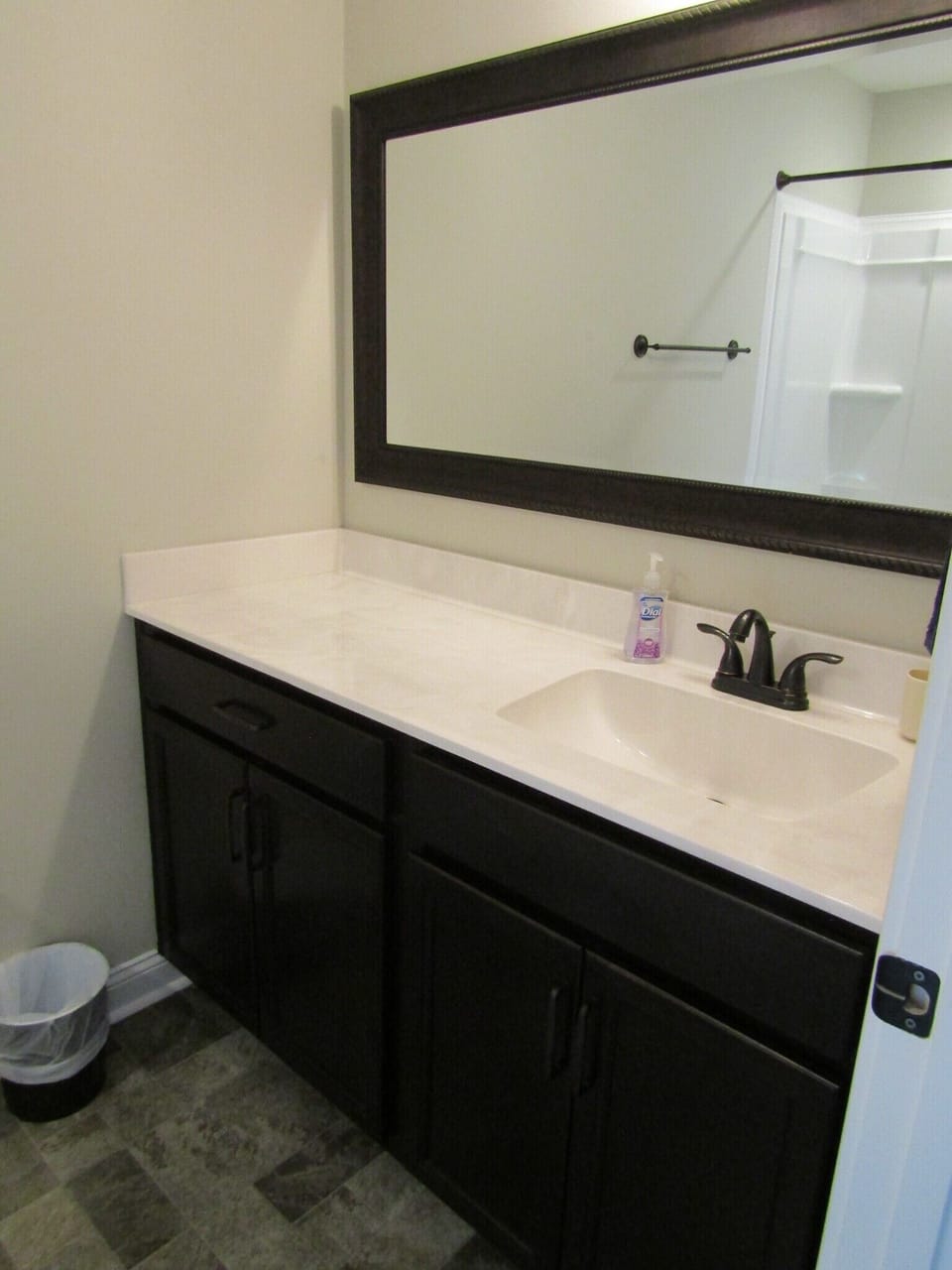 Master bathroom.