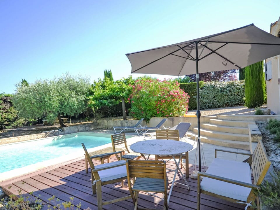 Furniture, Umbrella, Outdoor Furniture, Chair, Shade, Table, Outdoor Table, Garden, Swimming Pool