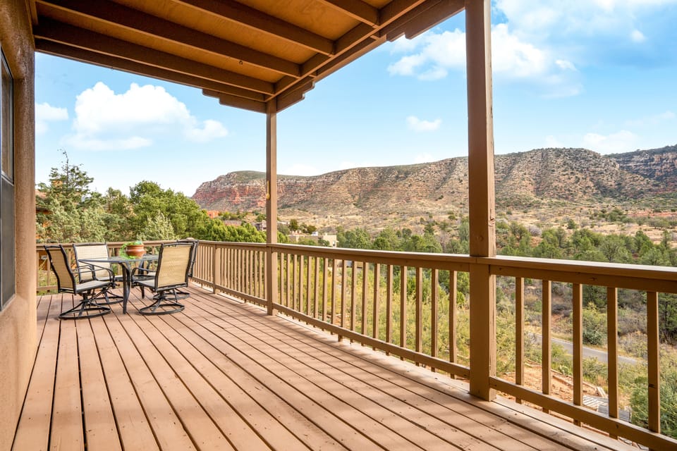 Back deck: The best place to stop, breathe and relish the moment