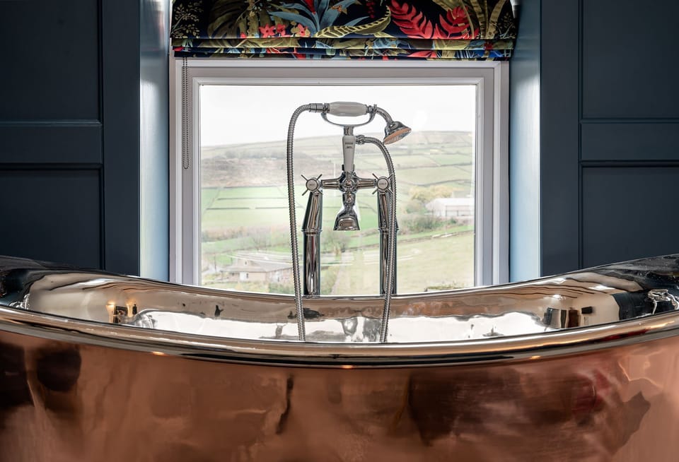 The bath at The Lee, Yorkshire