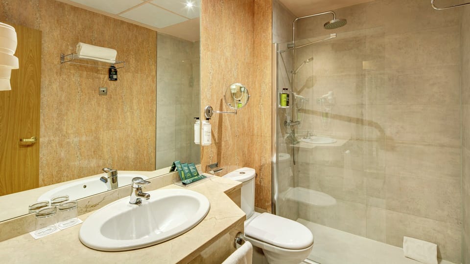 Classic Double Room | Bathroom | Hair dryer, bidet, towels