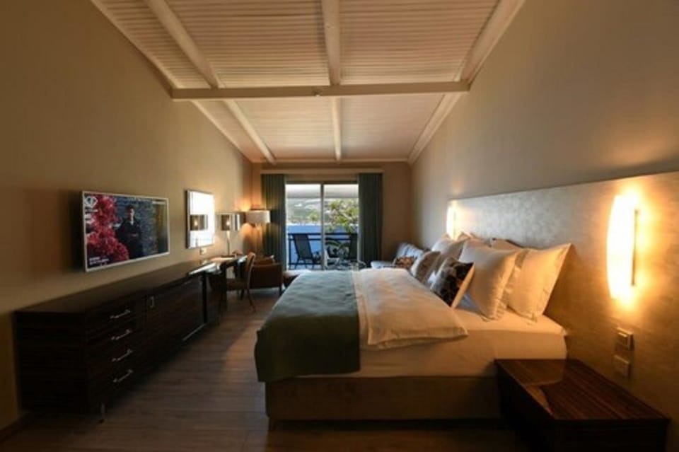 New VIP Room | Premium bedding, minibar, in-room safe, desk