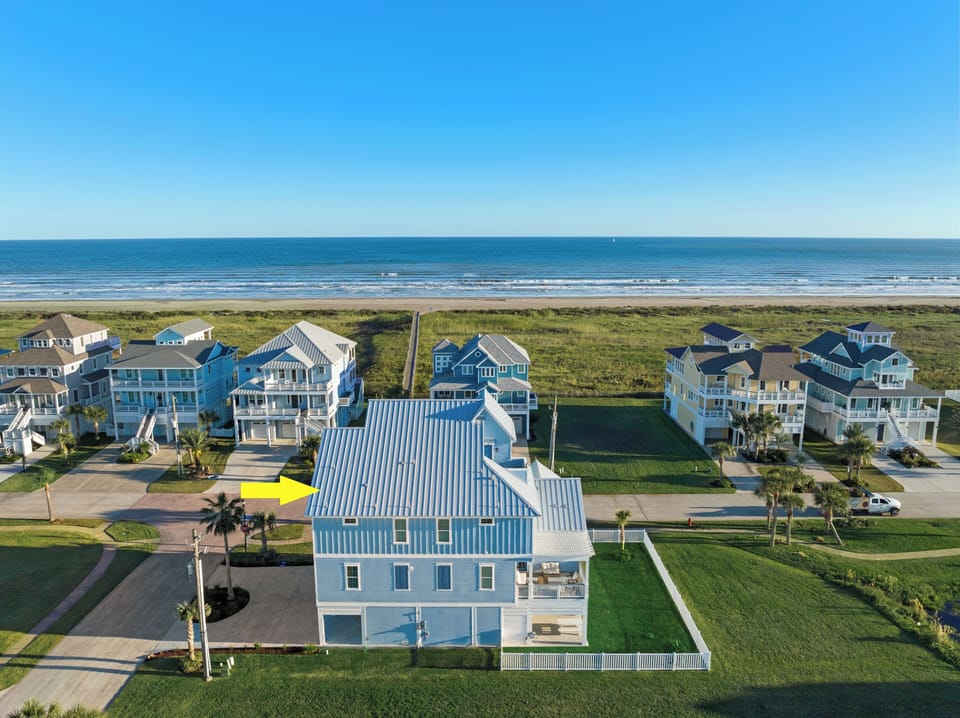 House is directly across from the beach walkover!