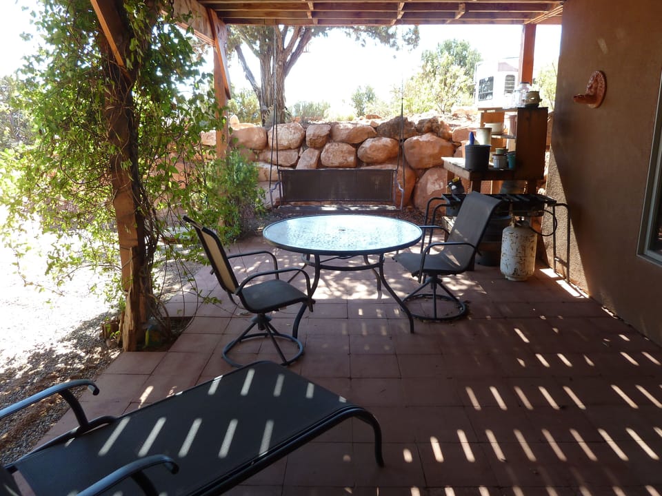 Private patio