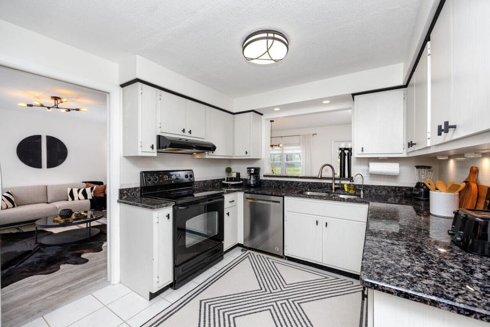 Well-stocked kitchen