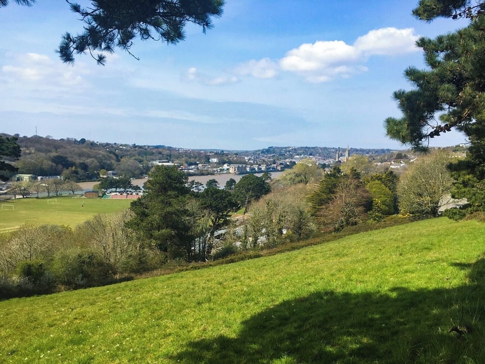 View over Boscowen Park | High View, Truro