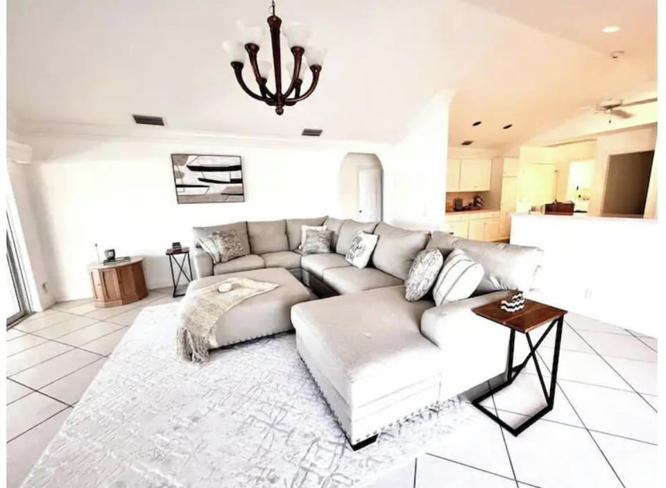 Modern and spacious living area