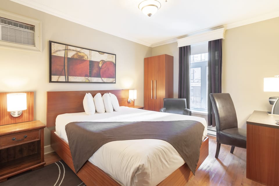 Classic Room, 1 Double Bed | Premium bedding, desk, blackout drapes, iron/ironing board