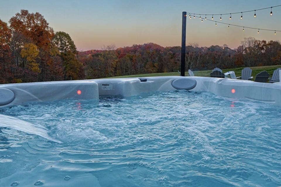 Larger than life, this hot tub is the top of the line, Jacuzzi brand! It comfortably seats 5-7 adults and a child. The jets are adjustable and powerful! Soothe your worries away one bubble at a time! 