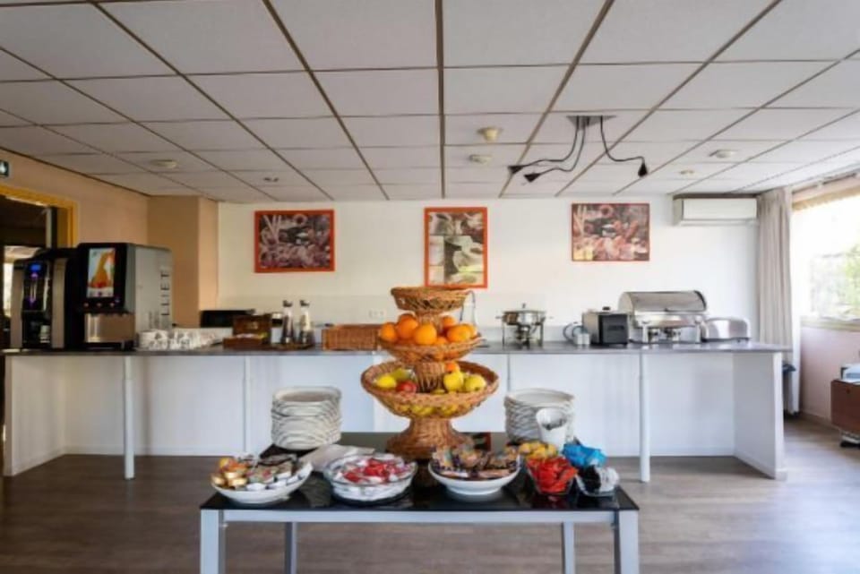 Hungry? Enjoy a delicious meal at the on-site restaurant.