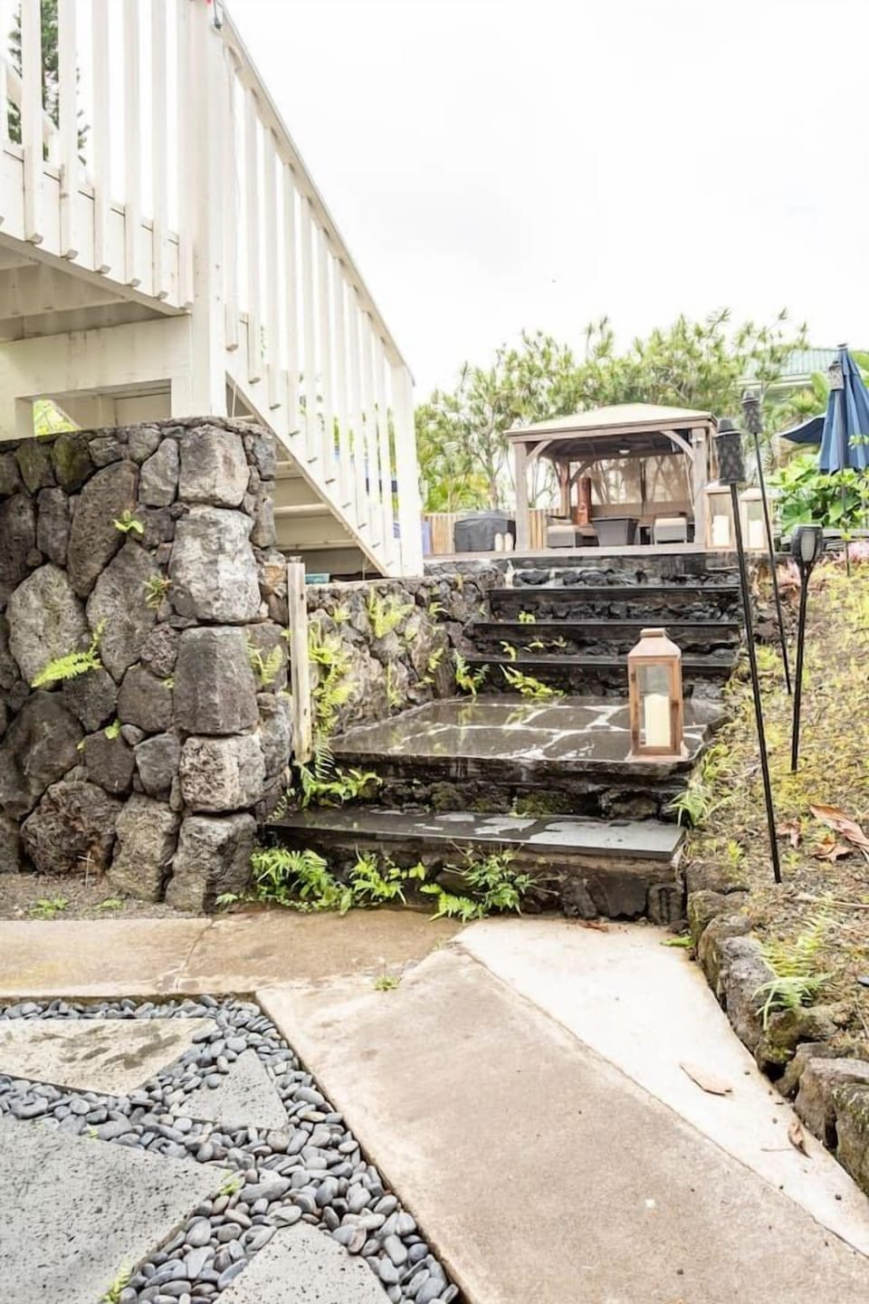 Entrance to the pool area