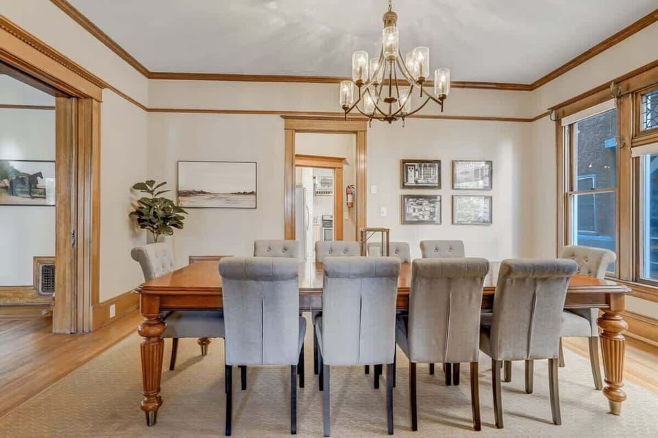 Gather 'Round! Our Spacious Dining Area Offers Plenty of Seating for Memorable Conversations and Meals.