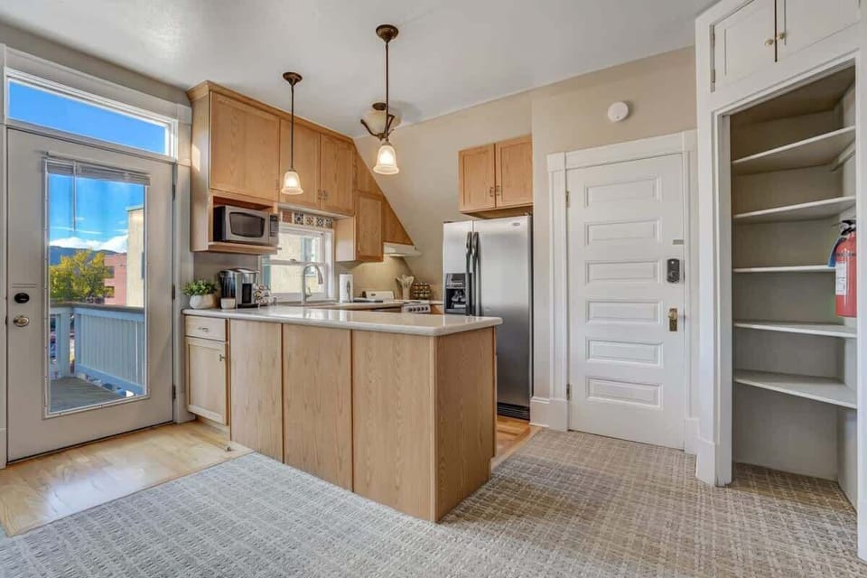 As you enter the Crescent Penthouse, make yourself at home!