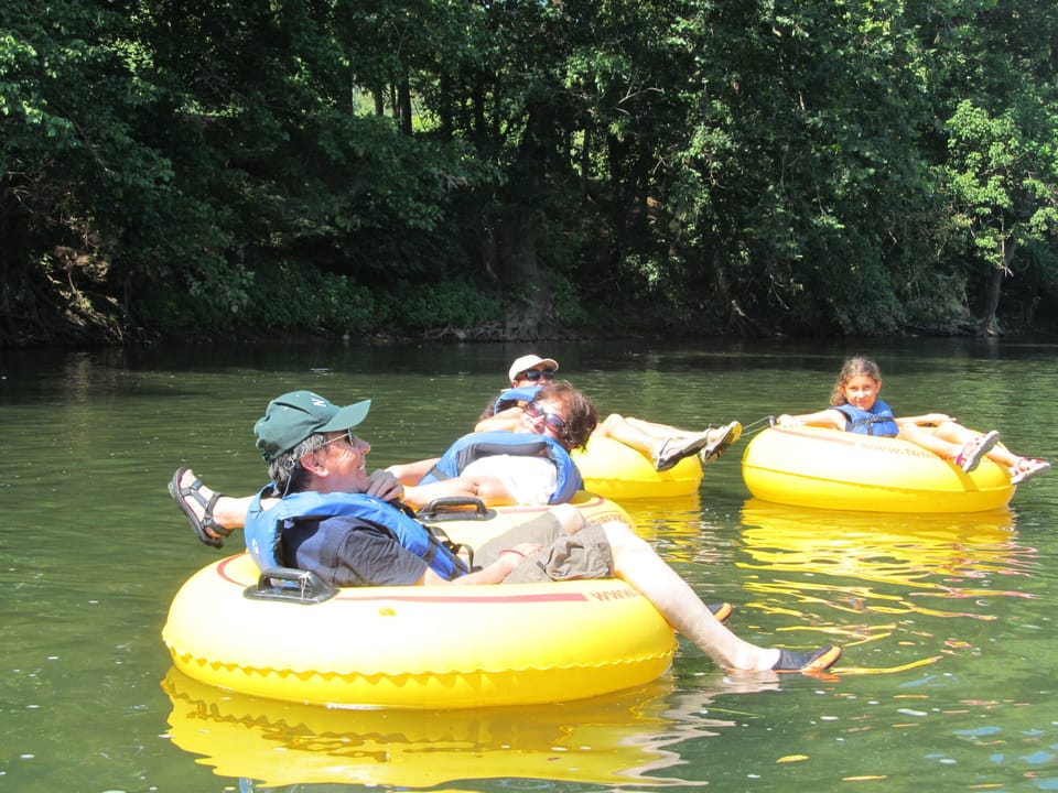 Tubing on the Shenandoah River