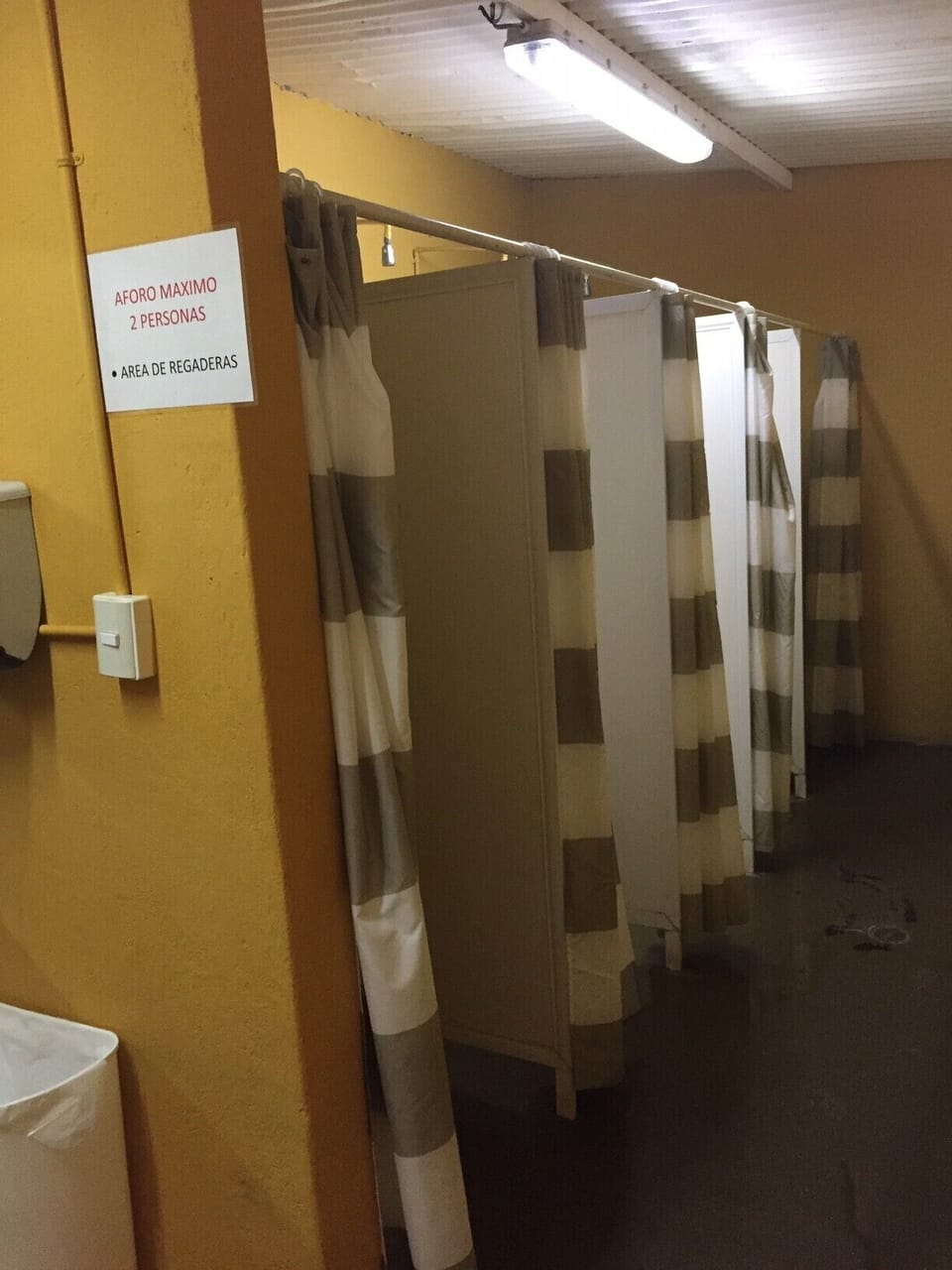 Shower, towels