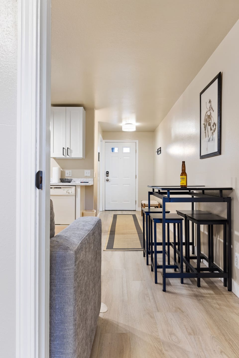 Living, Dining, and Kitchen