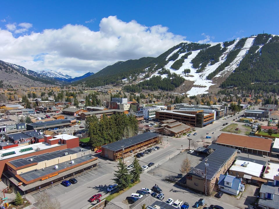 Town Square Lodge Aerial View