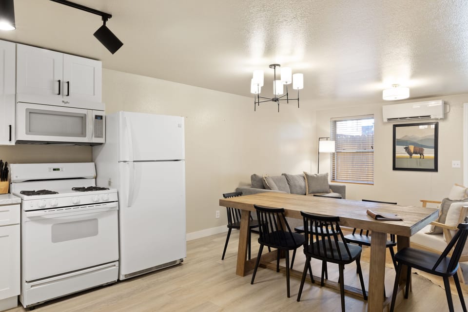 Dining Area and Kitchen