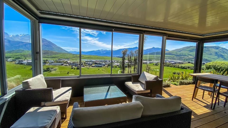 Semi Enclosed Outdoor lounge area
