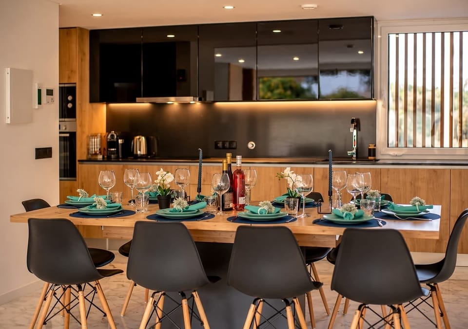 Dining area kitchen