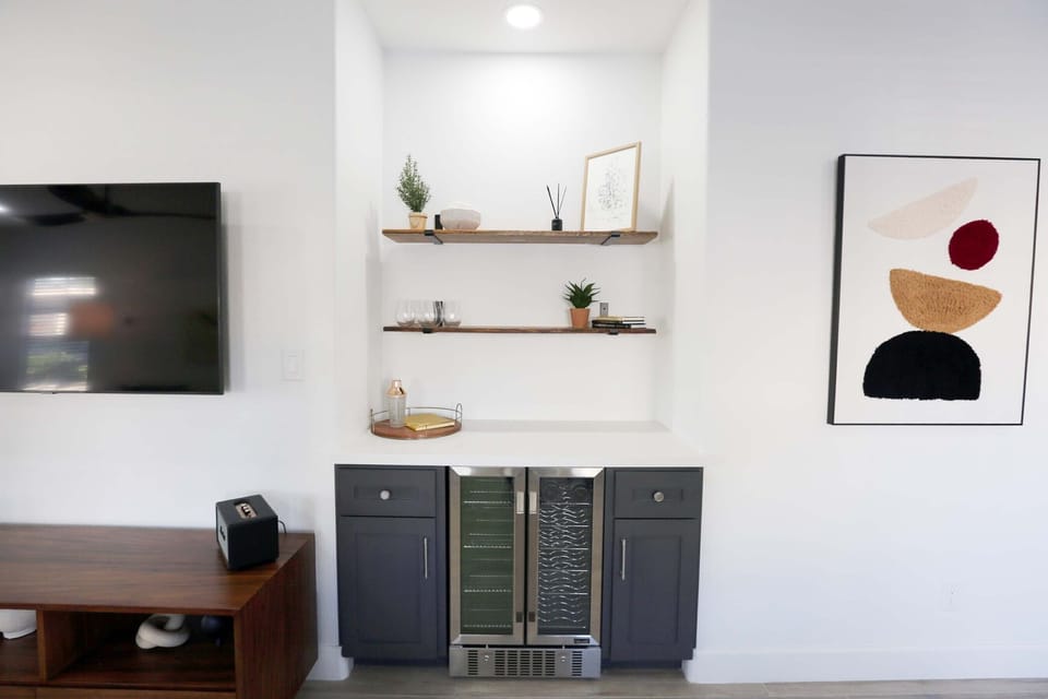 Large wine refrigerator