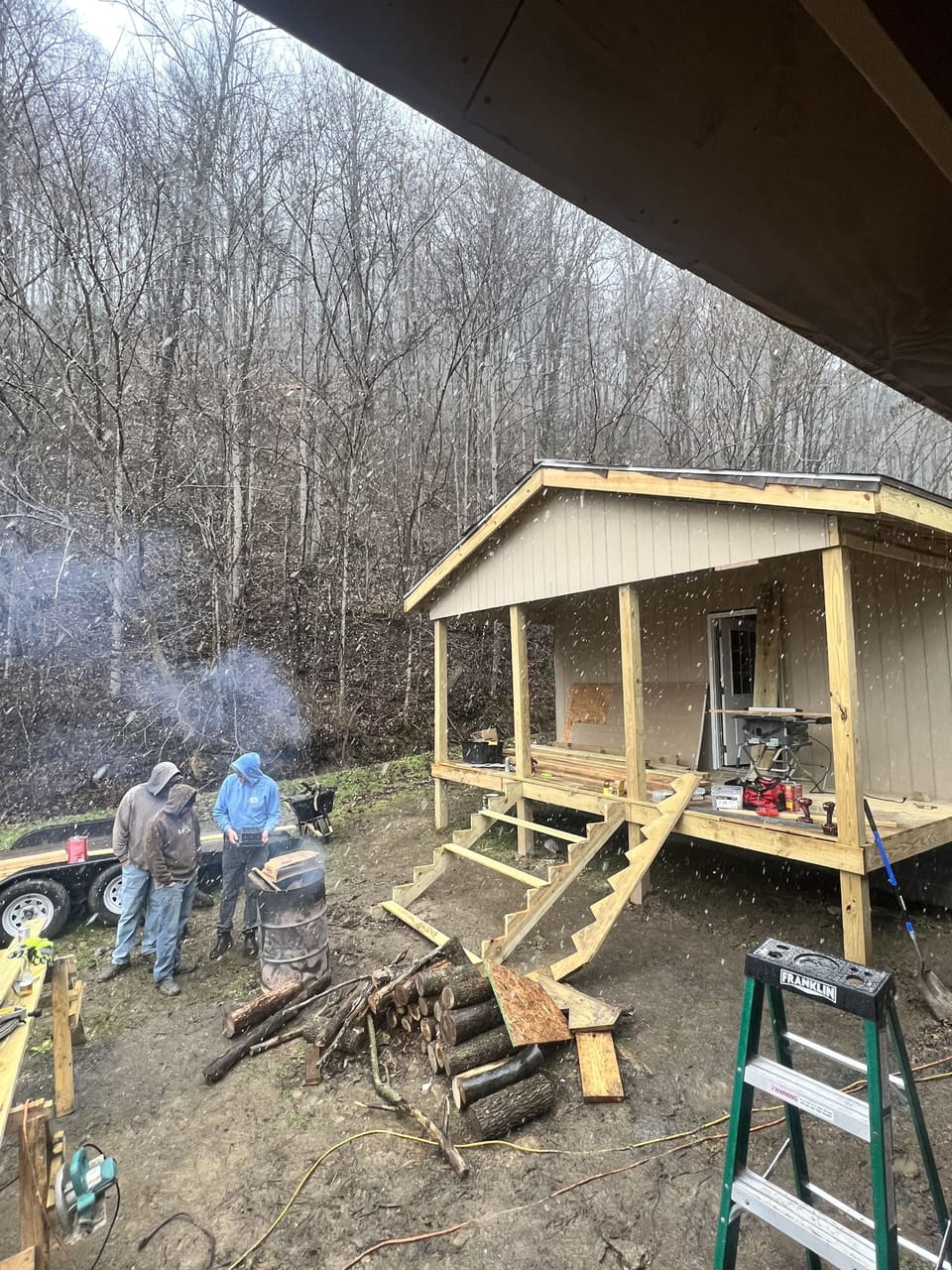 Whiskey Trails under construction 