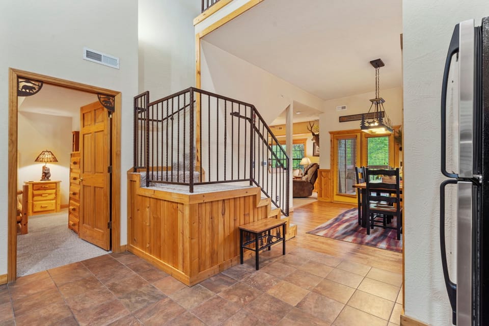 Open Floor Plan, Stairs Leading to the Loft Area