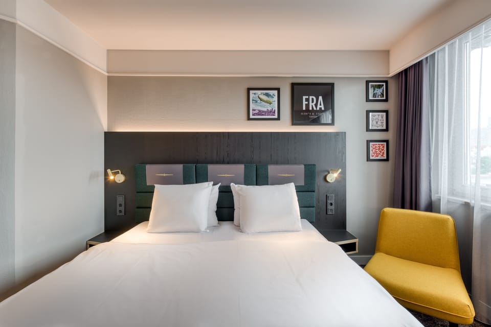 Premium bedding, down comforters, in-room safe, desk