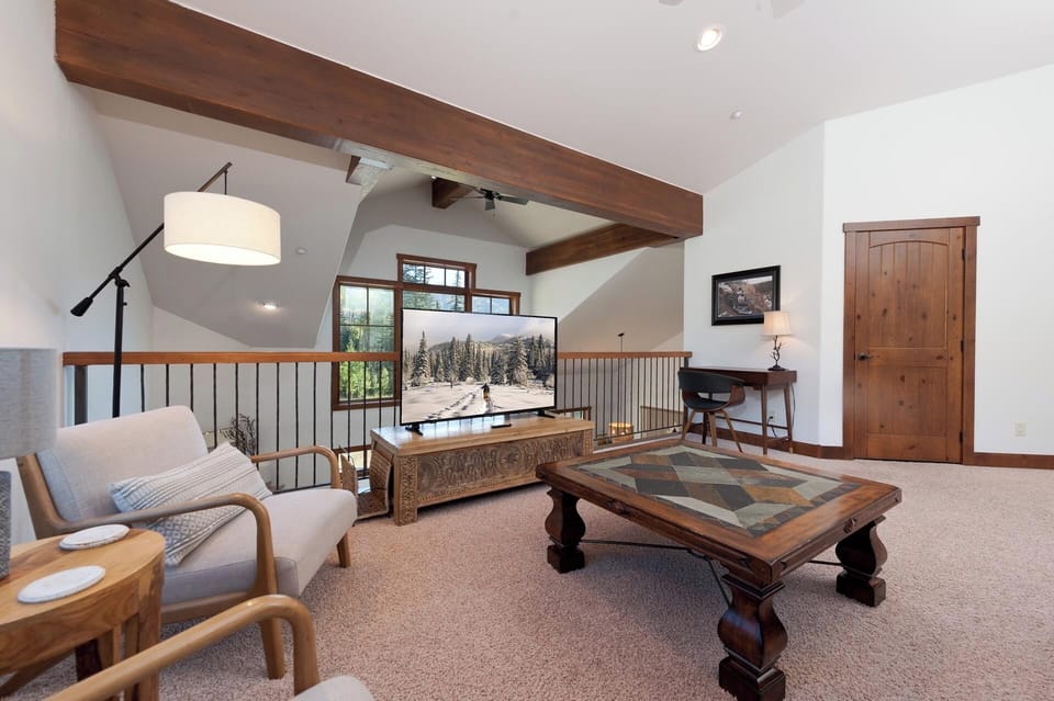 Loft with TV