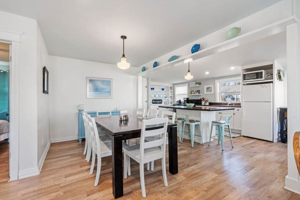 Spacious Dining area and fully stocked kitchen ready for your stay