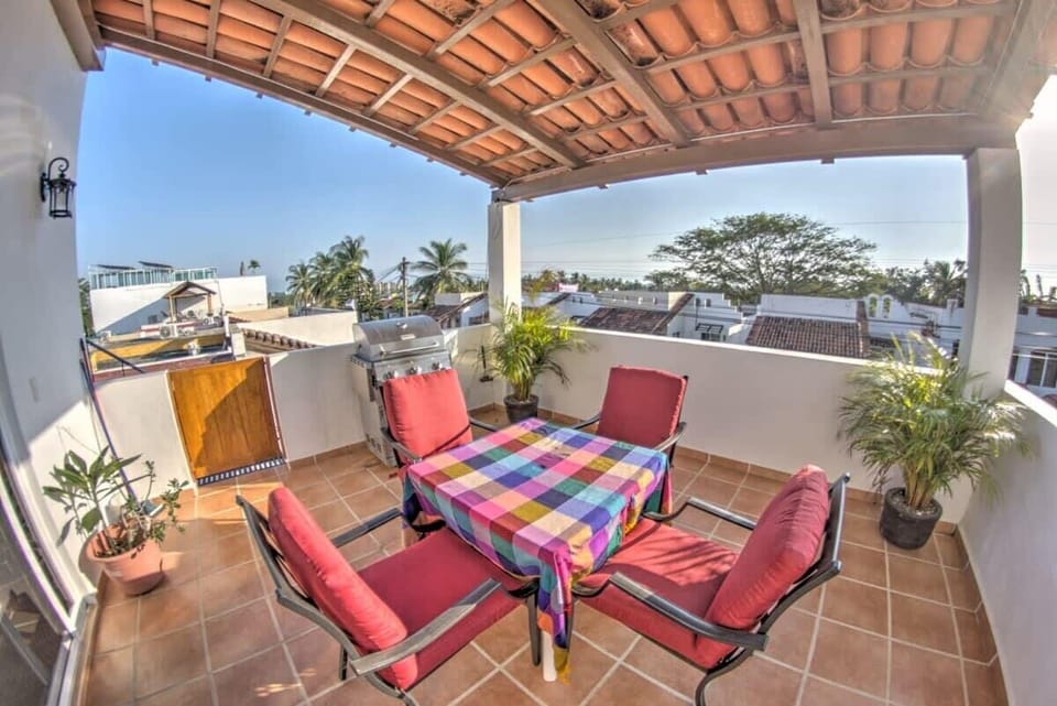 Patio outside the condo
