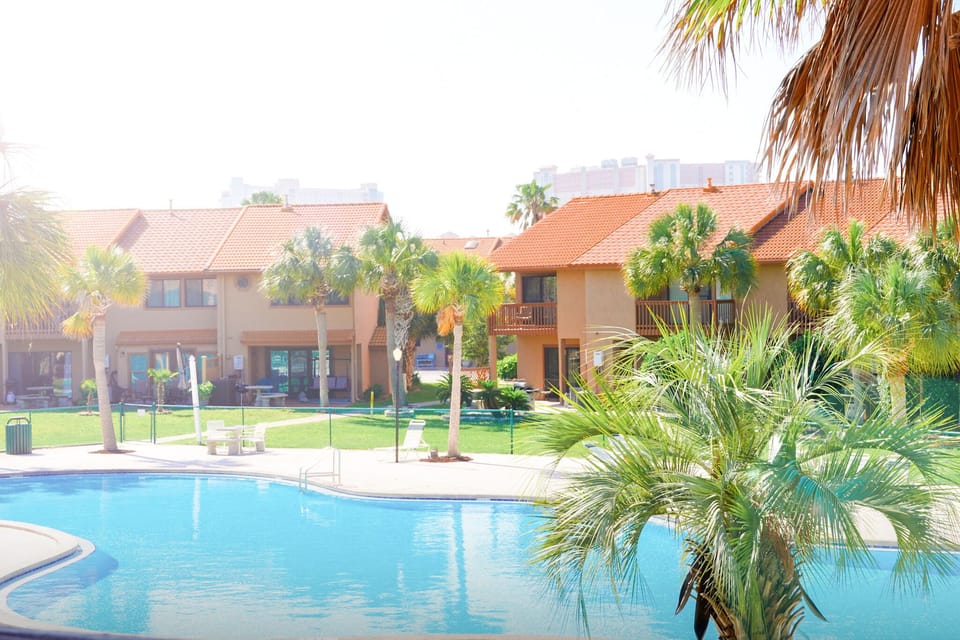 View of the pool from the Primary Suite