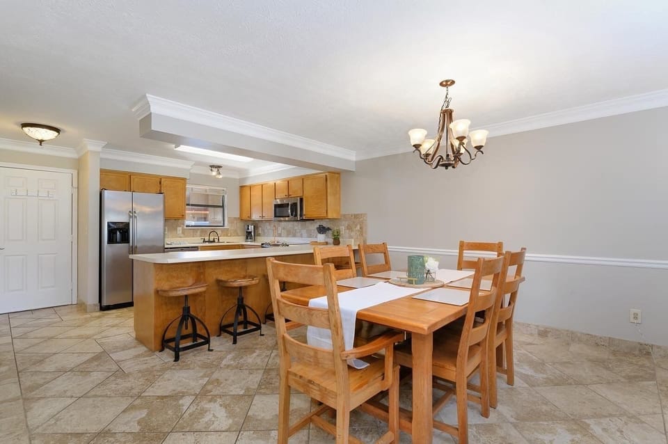 Dining and Kitchen Area