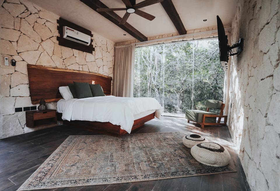 Luxury Villa (Jungle Villa Tierra) | Down comforters, individually decorated, iron/ironing board, free WiFi