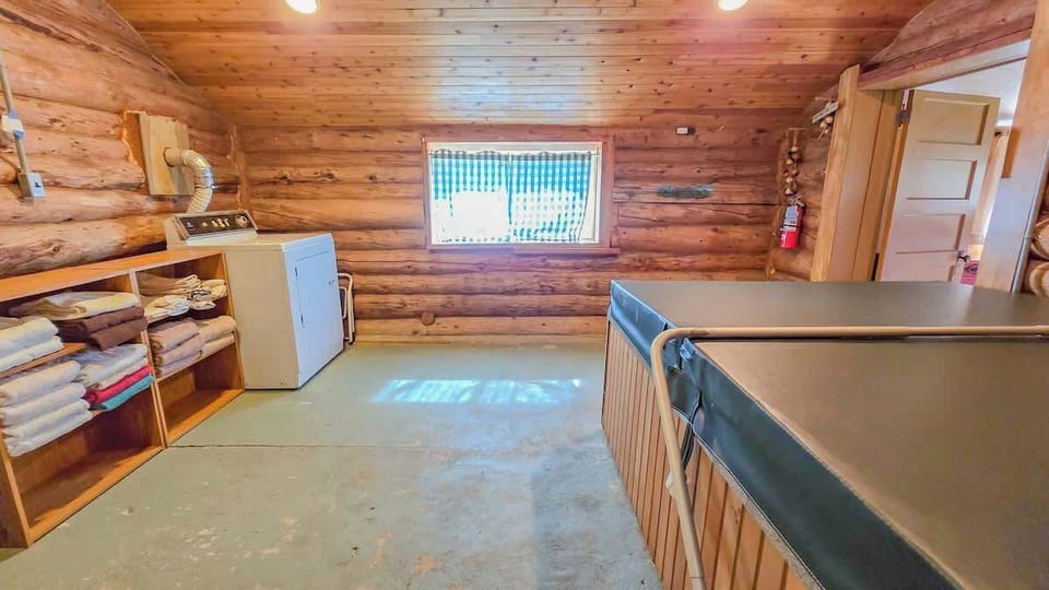 Hot Tub room inside the home