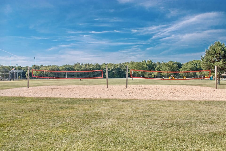 Sand volleyball!