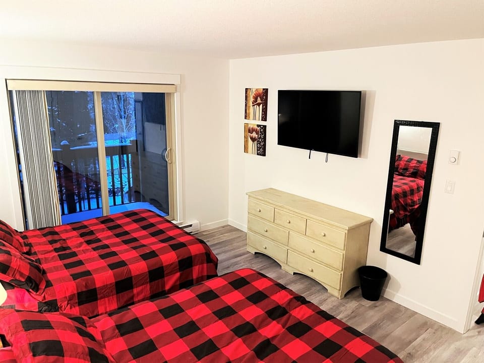 Double room with 50" SMART TV
