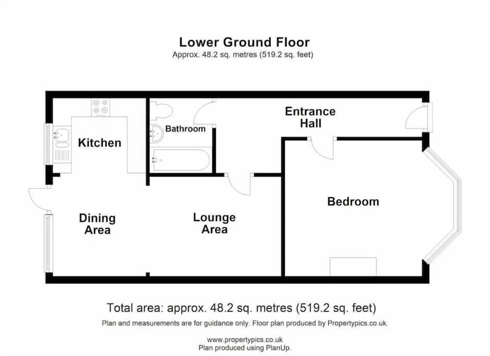 White Roost - Stylish - Lower Ground - Floor Plan