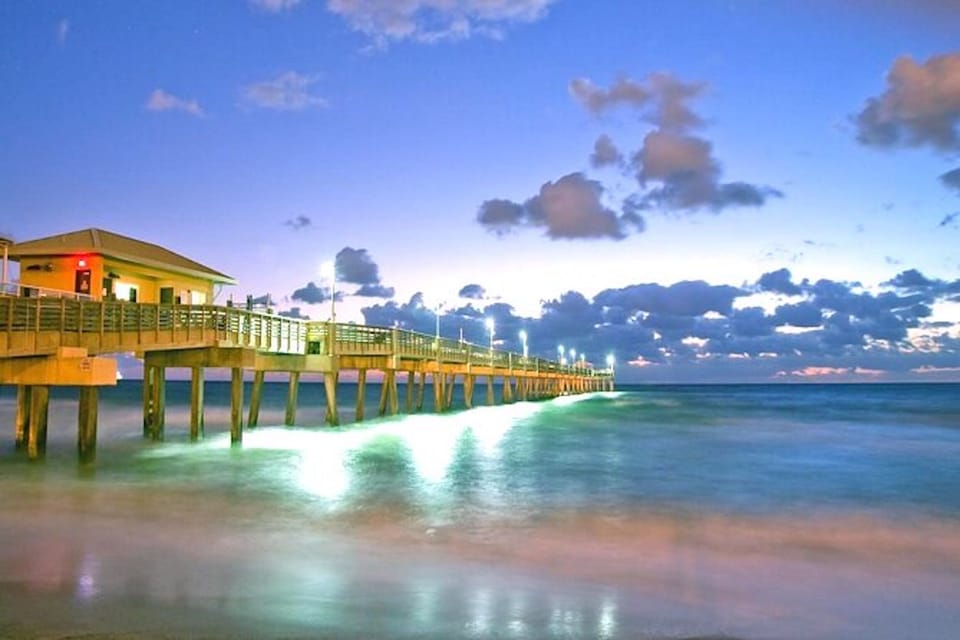 Dania Beach Pier is a short walk from Hollywood Beach House