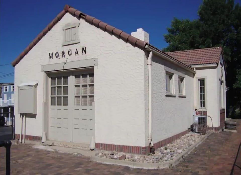 Your stay is only steps away from Morgan's historic railroad station.