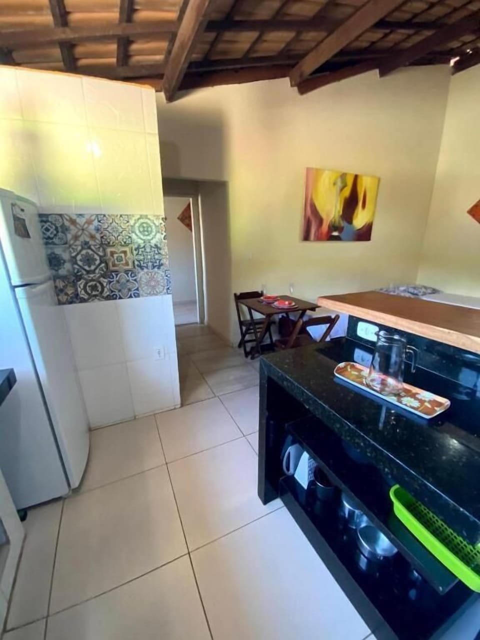 Family Apartment | Living area | 32-inch Smart TV with digital channels