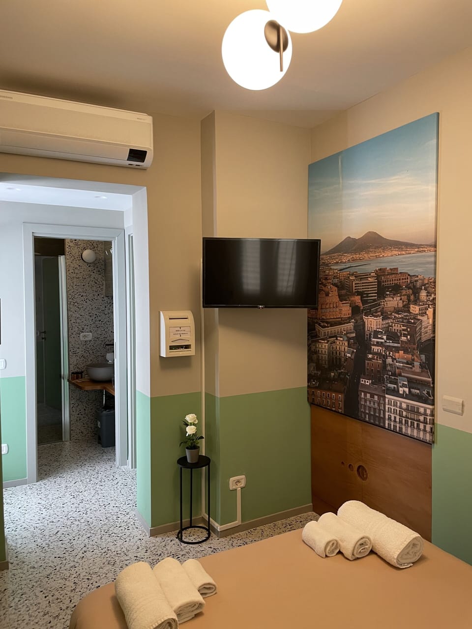 Standard Double Room, Courtyard View | In-room safe, desk, laptop workspace, blackout drapes