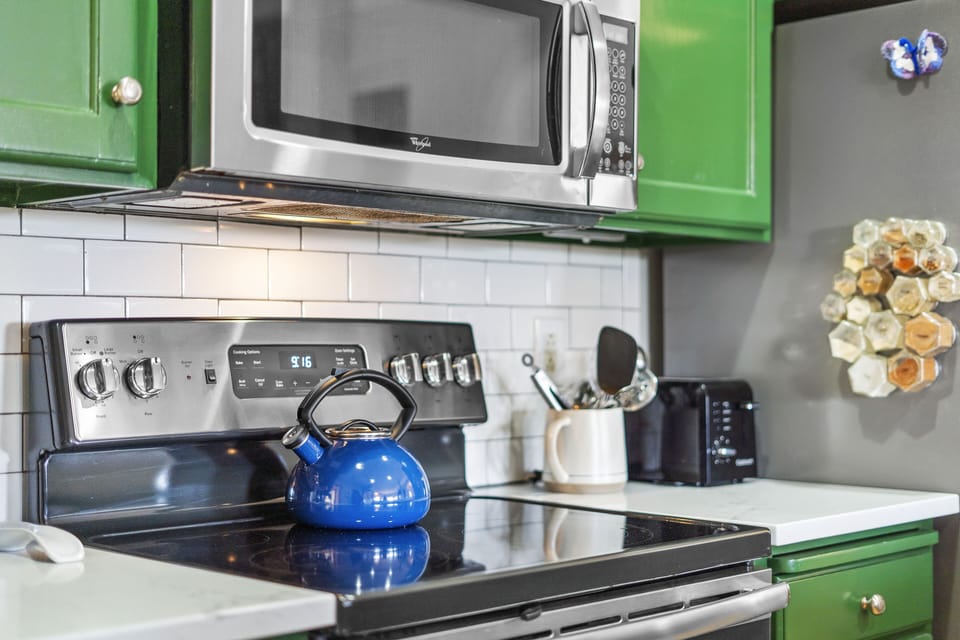 Showcase your cooking skills with the kitchen appliances at your disposal.