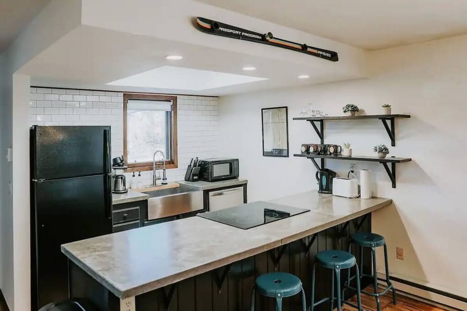 Prepare your meals in our newly remodeled kitchen.