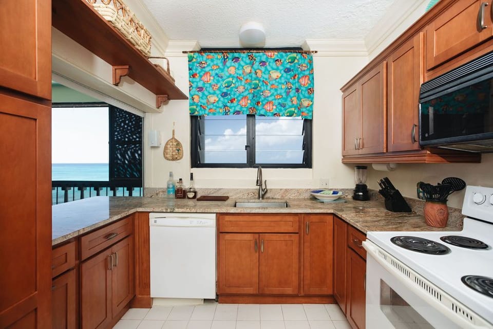 Caribbean is just beyond every window and view of the condo!