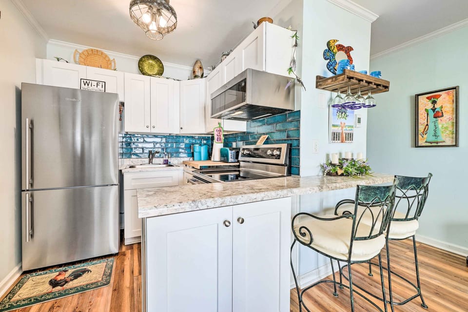 Kitchen | Keurig Coffee Maker | Spices | Blender | Crockpot | High Chair