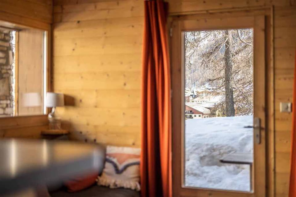 Enjoy the view from our chalet.