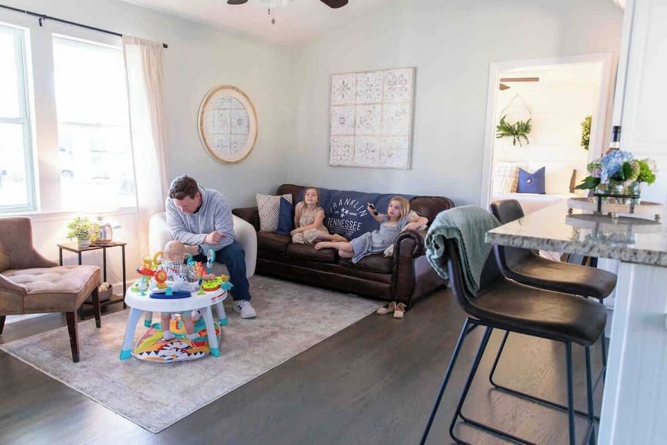 The BarHouse has plenty of space for your family. We hope you feel comfortable and cared for when you stay with us. 